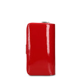 Portafoglio Donna in Vera Pelle Rosso