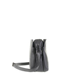 Borsa a Tracolla in Vera Pelle Grigio