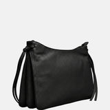 Borsa a mano in Pelle Vegana Nero