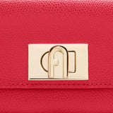 Portefeuille en cuir Palmellato rouge