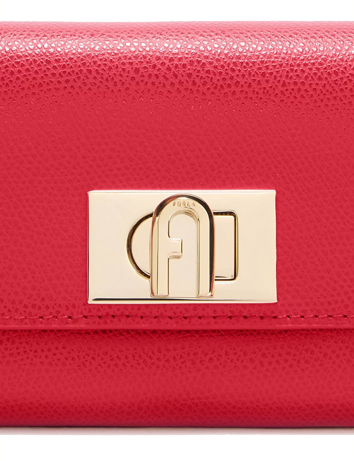Red Palmellato Leather Wallet