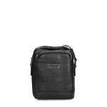 Borsa a Tracolla in 100% Pu Vegan Leather Nero