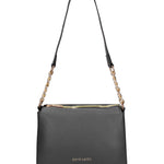 Borsa a Spalla in Pelle Vegana Nero Pierre Cardin