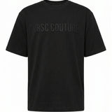 T-shirt in Cotone Nero VRSC Very Random Solid Chic