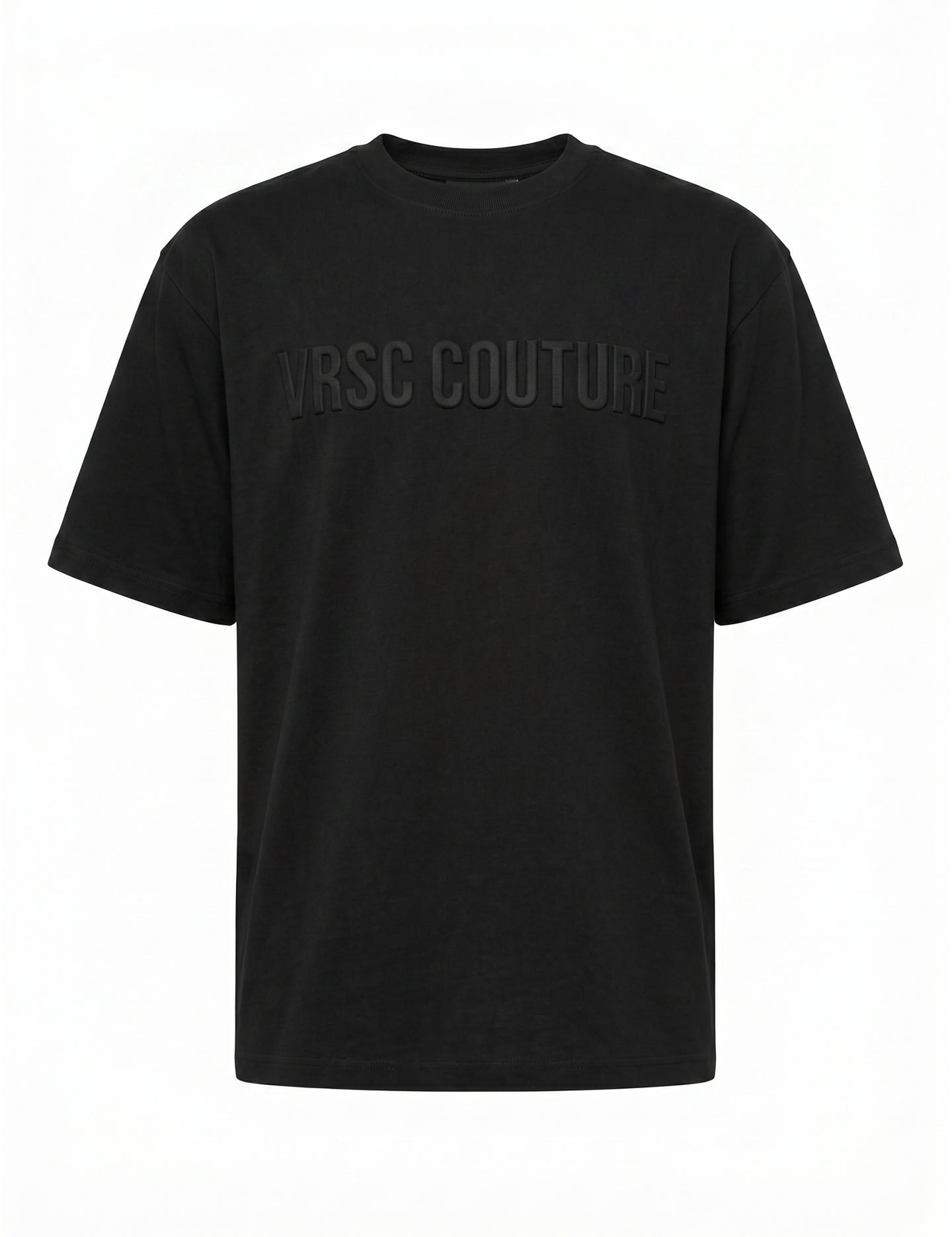 T-shirt in Cotone Nero VRSC Very Random Solid Chic