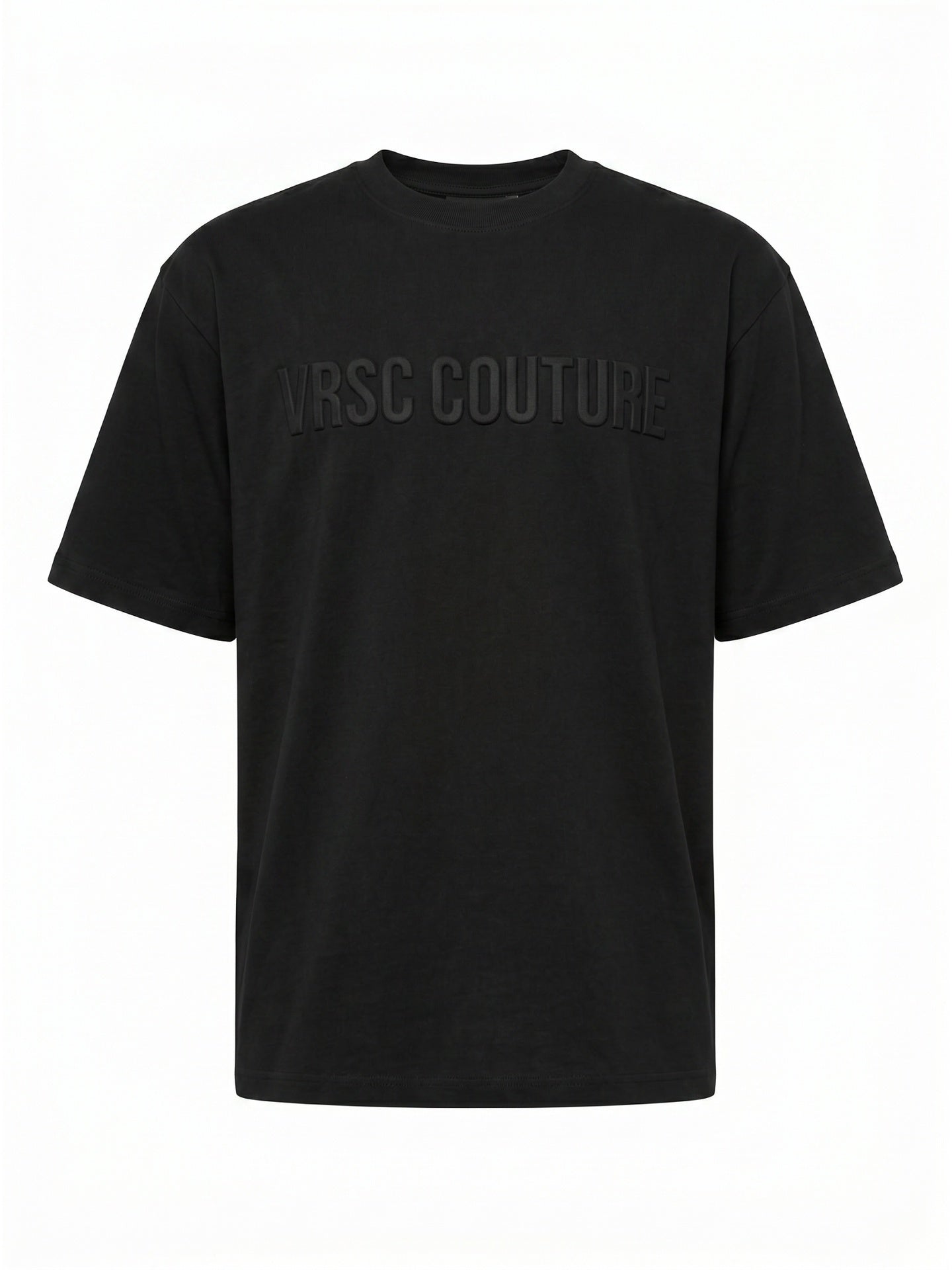 T-shirt in Cotone Nero VRSC Very Random Solid Chic