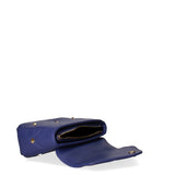 Borsa a Mano in Pelle Sintetica Blu