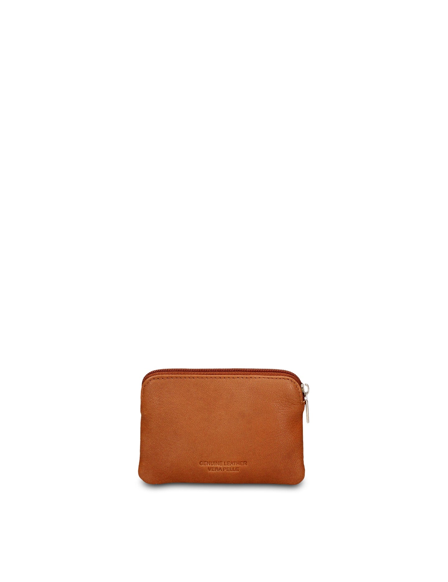 Portafoglio in Vera Pelle Cognac