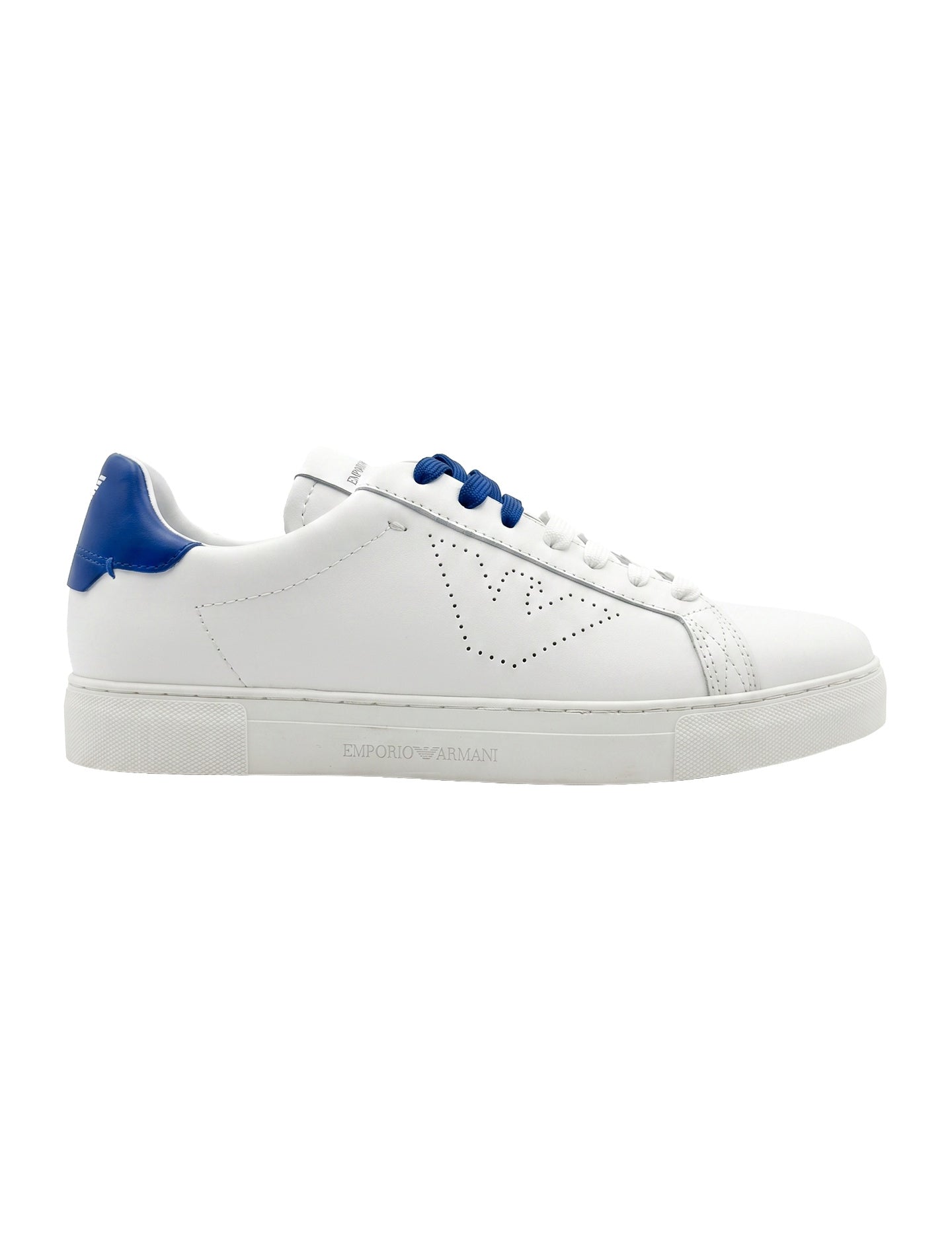 Scarpa Stringata Emporio Armani | Bianco e Blu | secretrend.com