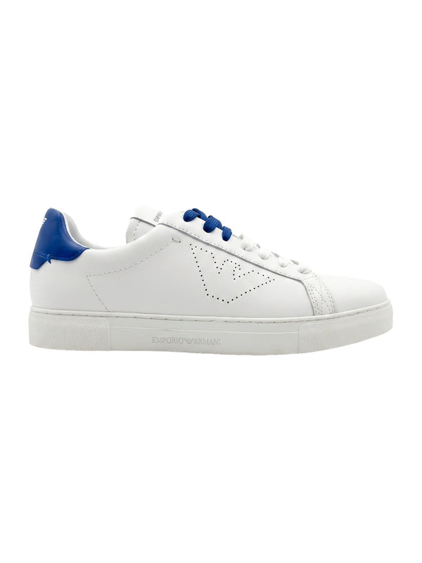 Scarpa Stringata Emporio Armani | Bianco e Blu | secretrend.com