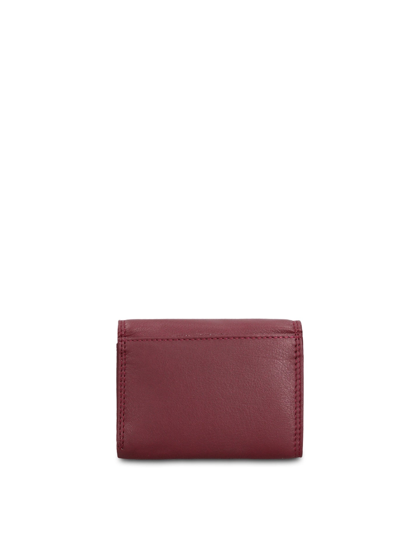 Portafoglio in Vera Pelle Bordeaux