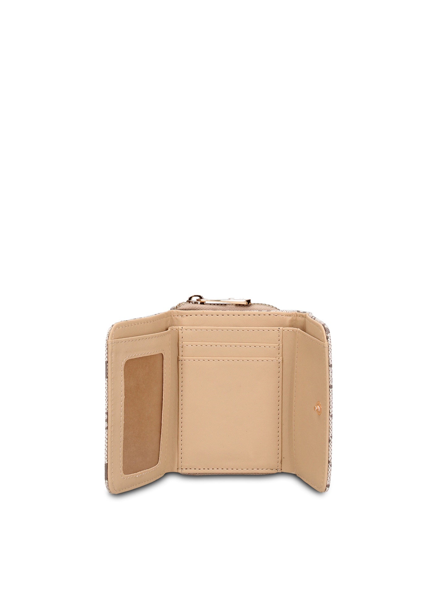 Portafoglio in Pelle Vegana Beige