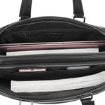 Borsa a Mano in Vera Pelle Nero