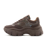 Sneakers in Poliestere Marrone