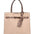 Borsa a Mano in Pelle Vegana Taupe Pierre Cardin