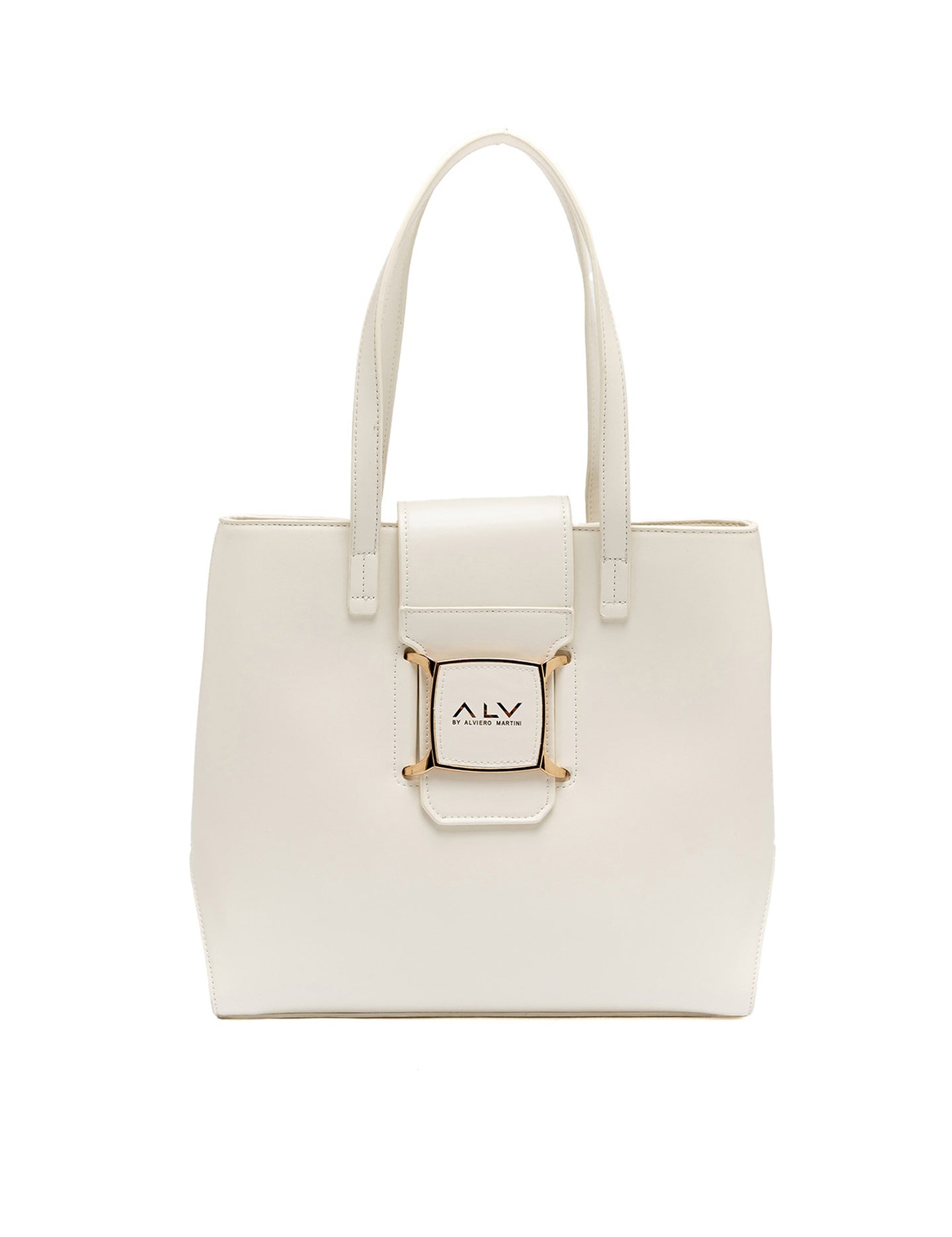 Borsa shopper da donna ALV - Bianco