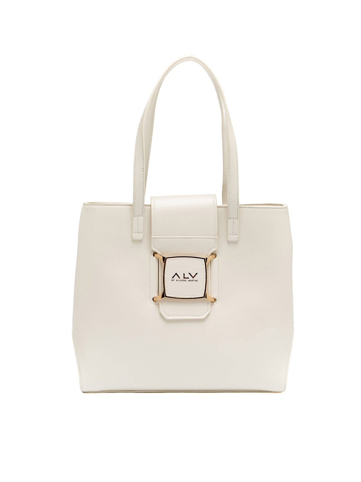 Borsa shopper da donna ALV - Bianco