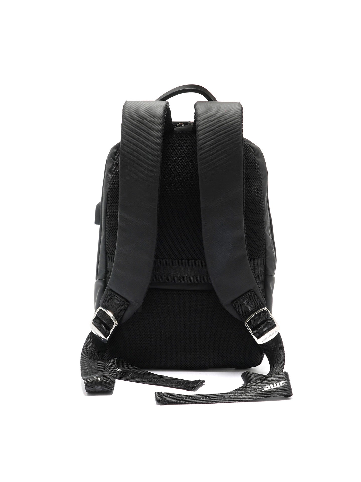 Zaino in Polyurethane Nero