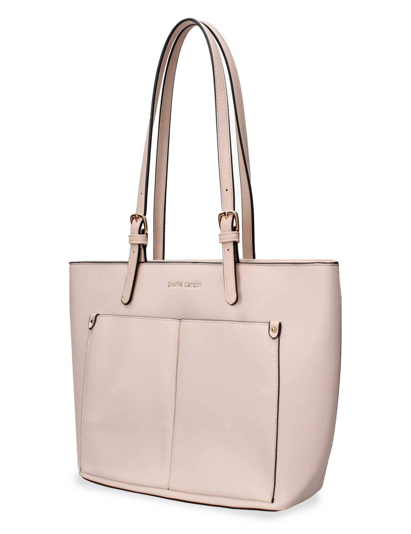 Borsa a Spalla in Pelle Vegana Beige