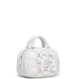 Sac à main en cuir végétalien blanc