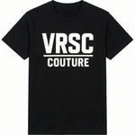 T-shirt in Cotone Nero VRSC Very Random Solid Chic