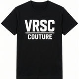 T-shirt in Cotone Nero VRSC Very Random Solid Chic