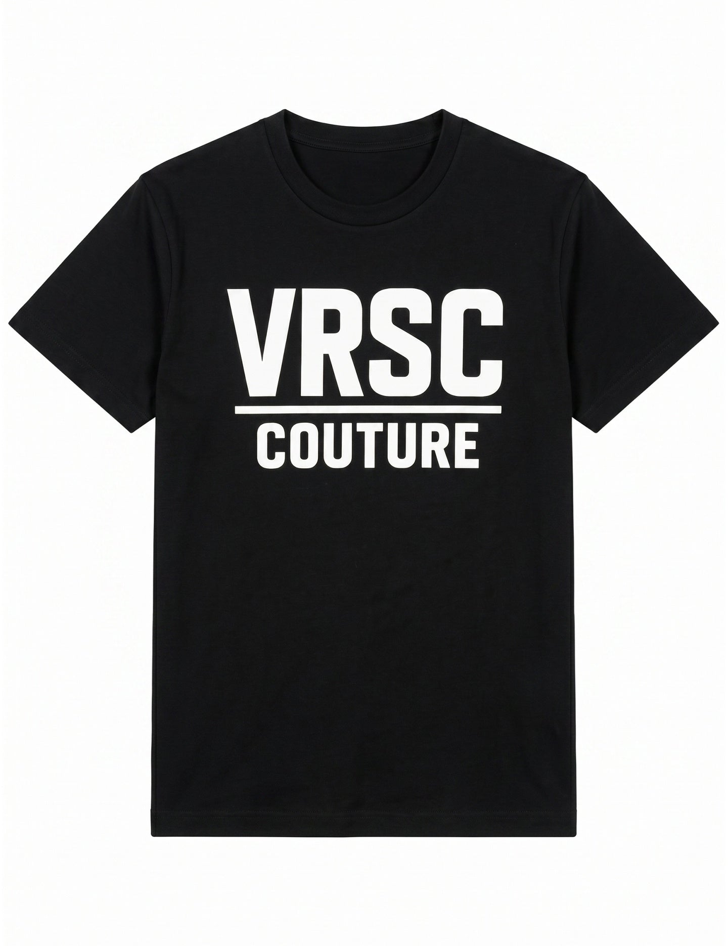 T-shirt in Cotone Nero VRSC Very Random Solid Chic