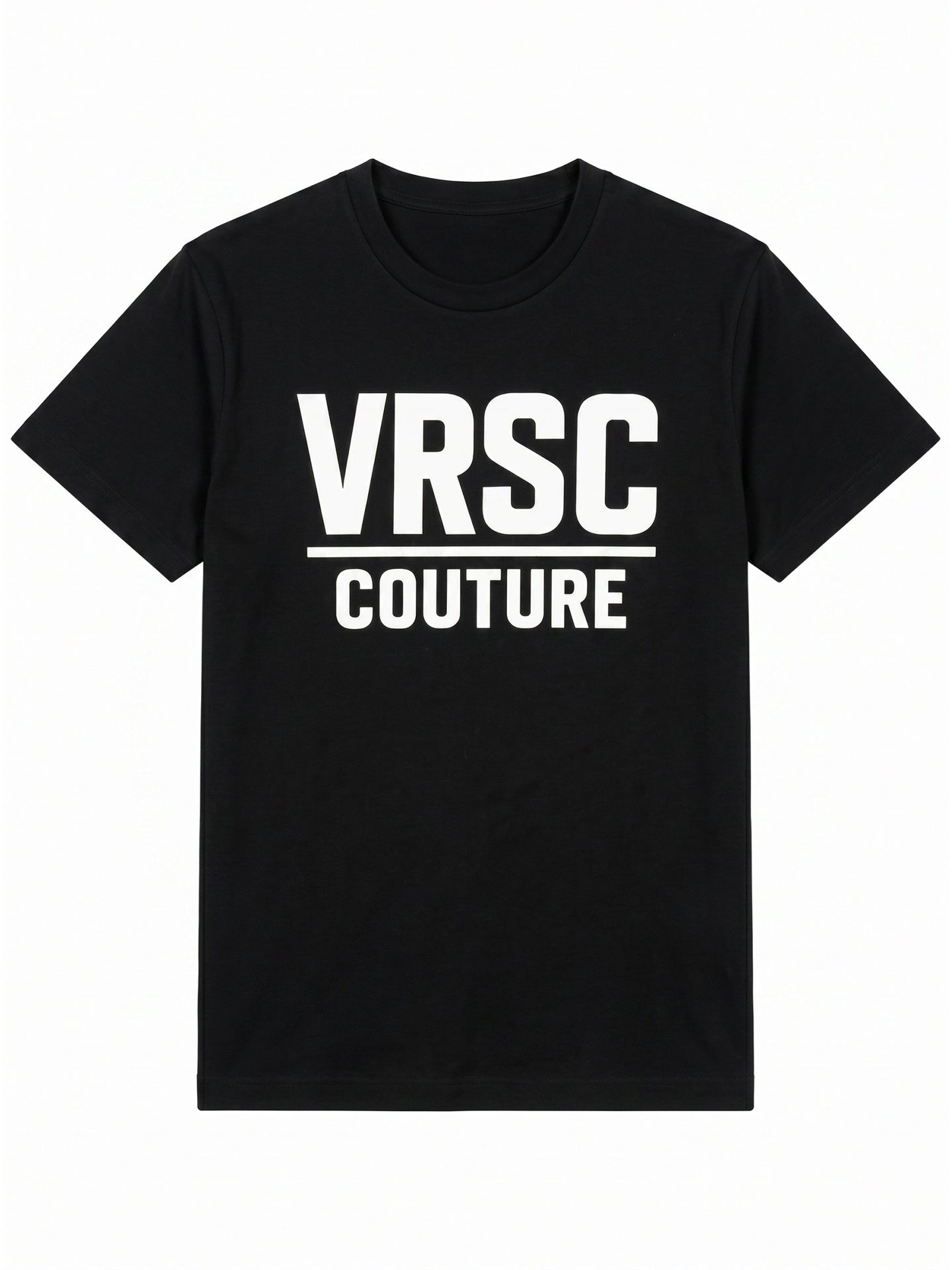 T-shirt in Cotone Nero VRSC Very Random Solid Chic