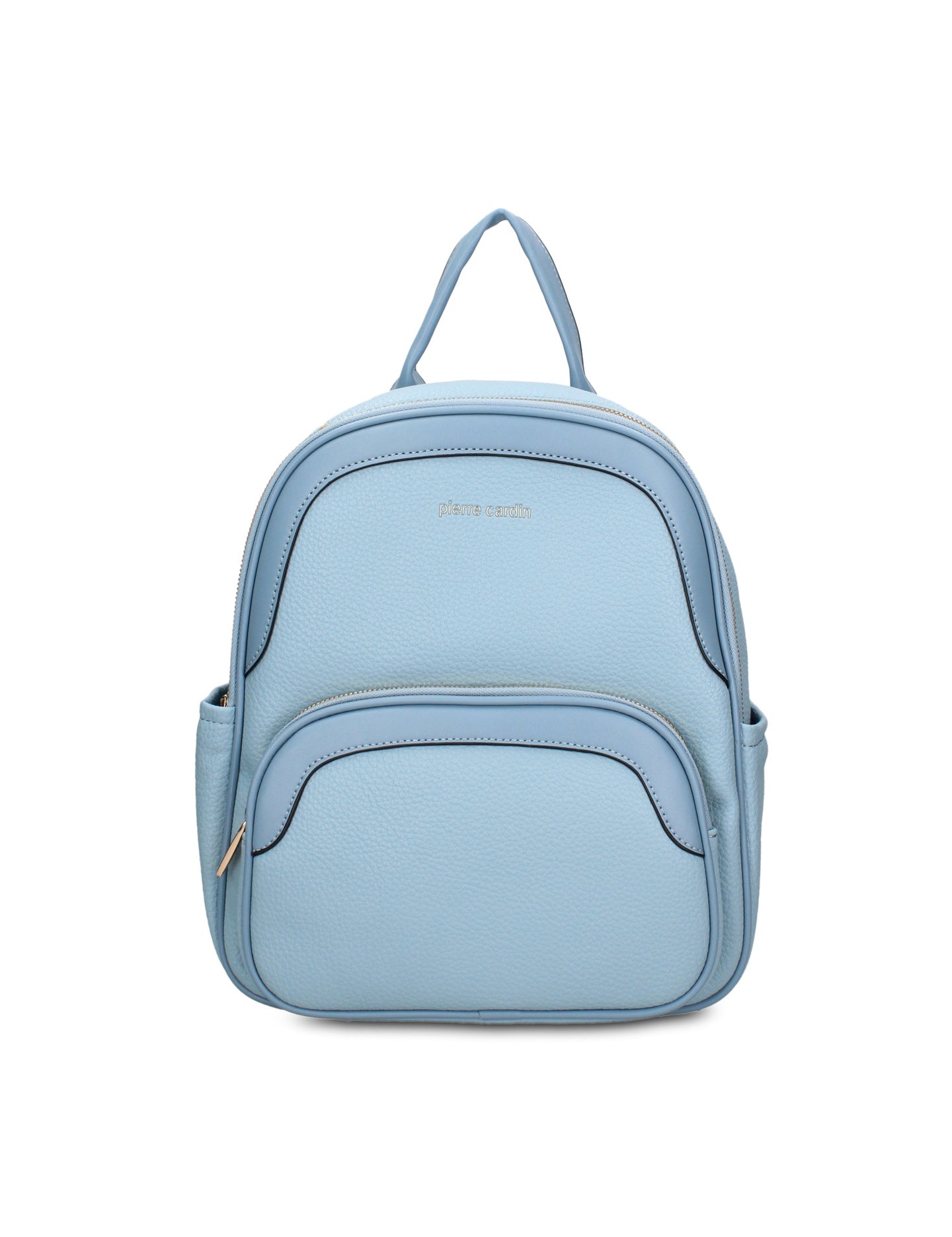 Zaino in Pelle Vegana Azzurro Pierre Cardin