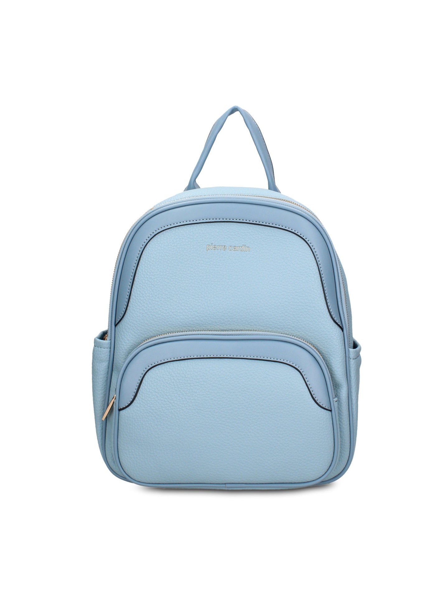 Zaino in Pelle Vegana Azzurro Pierre Cardin