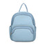 Zaino in Pelle Vegana Azzurro Pierre Cardin