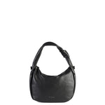Borsa a Spalla in Vera Pelle Nero Pierre Cardin