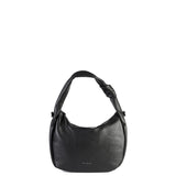 Borsa a Spalla in Vera Pelle Nero Pierre Cardin