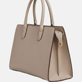 Borsa a spalla in Pelle Vegana Beige