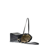 Borsa a Spalla in Vera Pelle Nero
