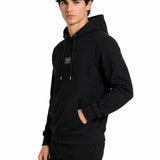 Felpa in Cotone Nero