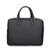 Dunkelblaue Tasche aus echtem Leder