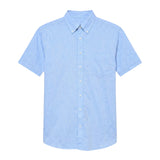 Camicia in Fibra Naturale Cielo Scuro