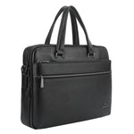 Borsa a Mano in Vera Pelle Nero