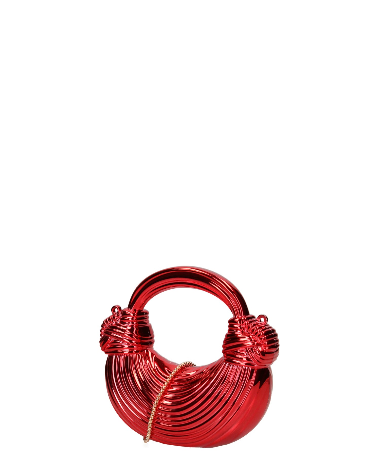 Voluta Borsa a Tracolla in Pvc Rosso