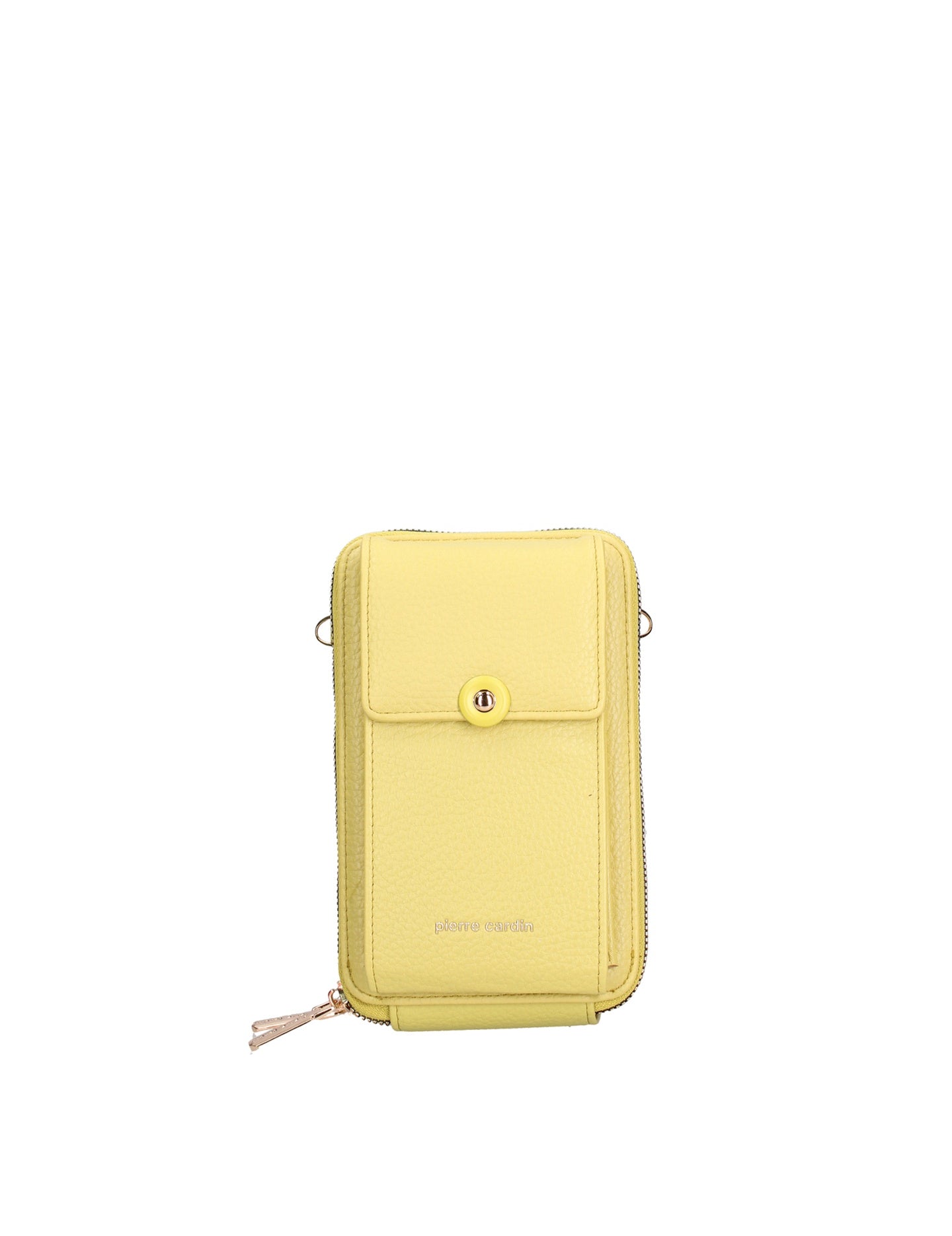Porta Cellulare Donna in Pelle Vegana Verde Pierre Cardin