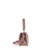 Borsa a Spalla in Vera Pelle Malva