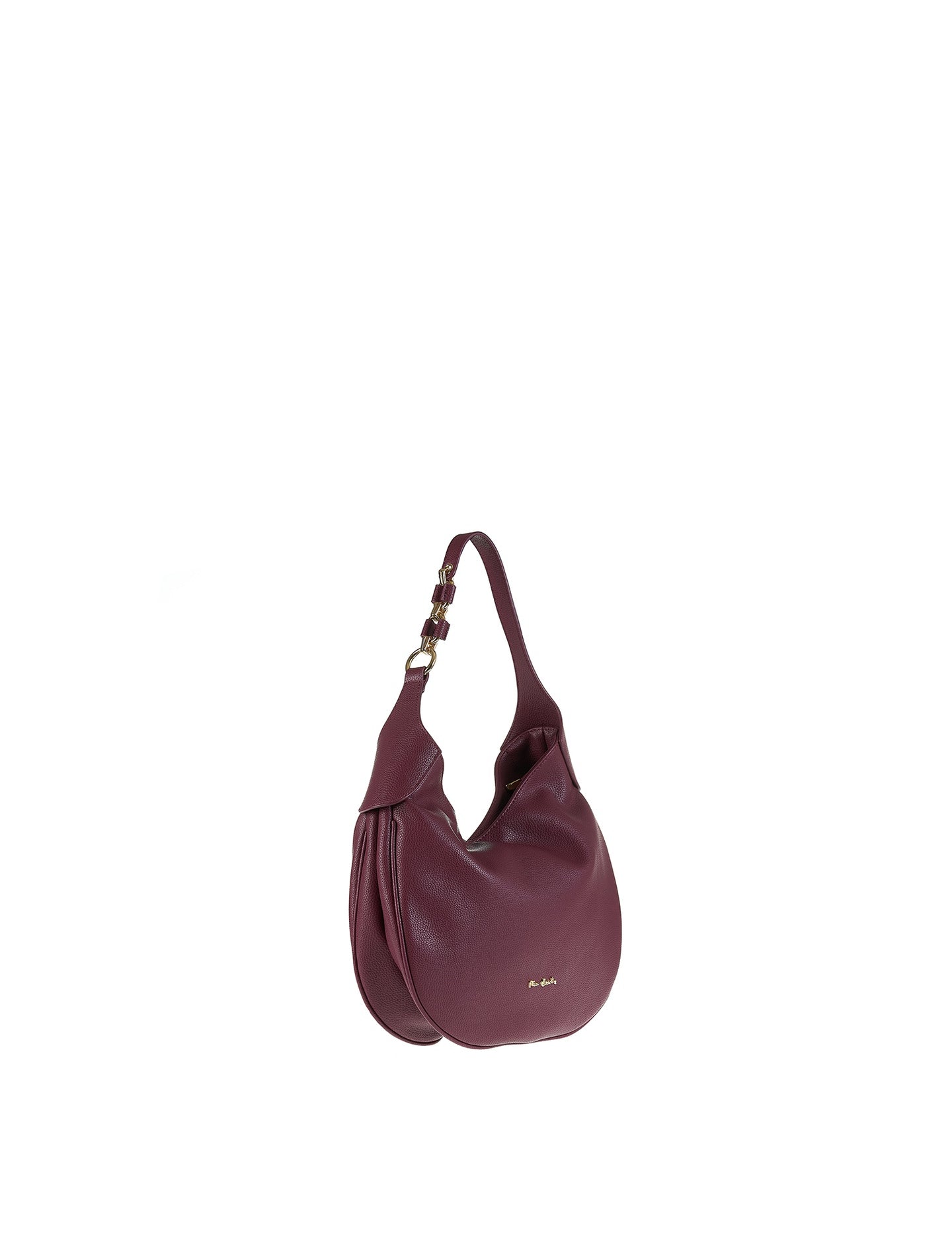 Borsa a Spalla in Vera Pelle Bordeaux
