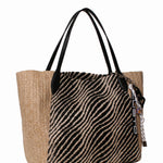 Borsa a Mano in Pelle Vegana Nero