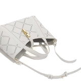 White Leather Handbag