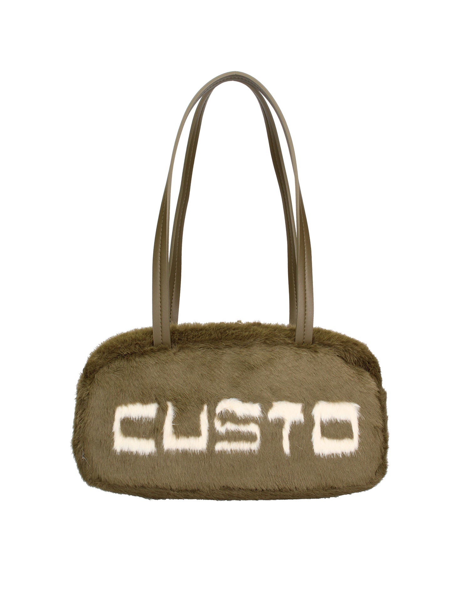 Borsa a spalla CUSTO - Verde scuro