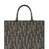Borsa a Mano in Cotone Nero Furla
