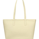 Borsa a Spalla in Pelle Vegana Giallo