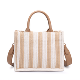 Borsa a Tracolla in Poliestere Beige