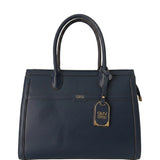 Borsa a mano in Pelle Vegana Blue GianMarco Venturi